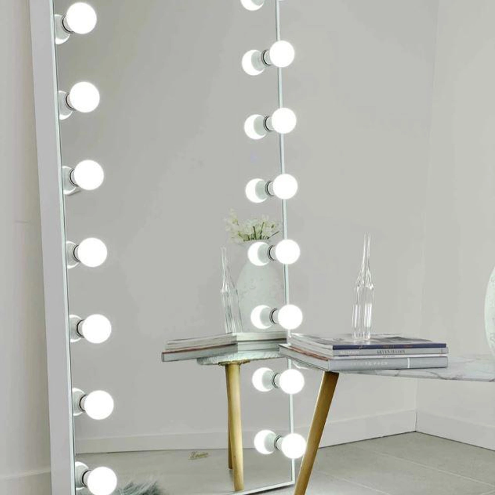 Wholesale Beauty Product Full Length Standing Mirror with LED Bulbs