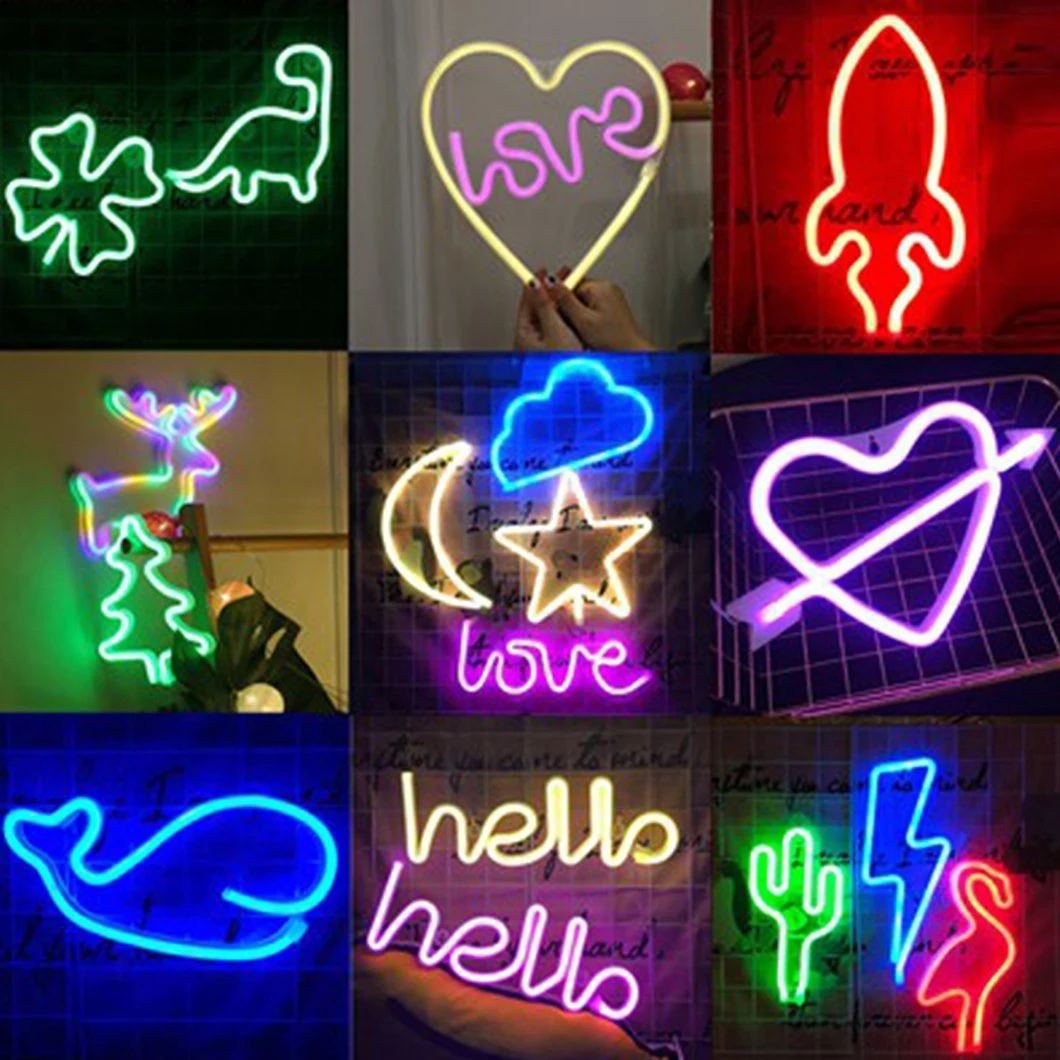 Personalized LED Neon Sign Flexible Shopping Mall Neon Lights Billboard Acrylic Neon Light Sign for Storefront