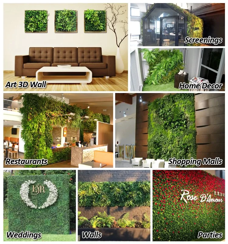 Designer Home Decor Indoor Framed Wall Garden Art for Party